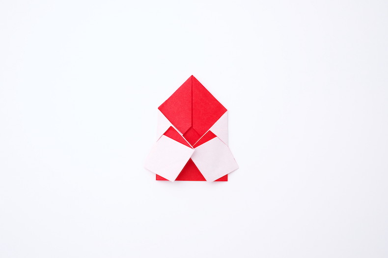 サンタ 折り紙 折り方 簡単 クリスマス 幼児