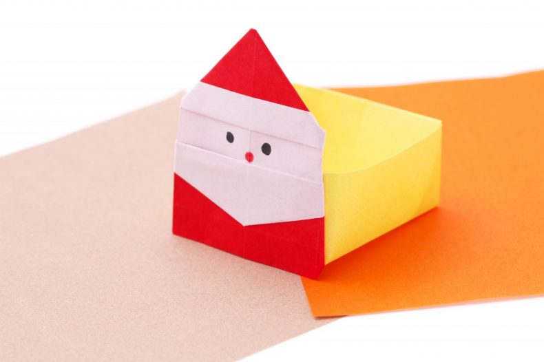 サンタ 折り紙 折り方 簡単 クリスマス 幼児 アレンジ