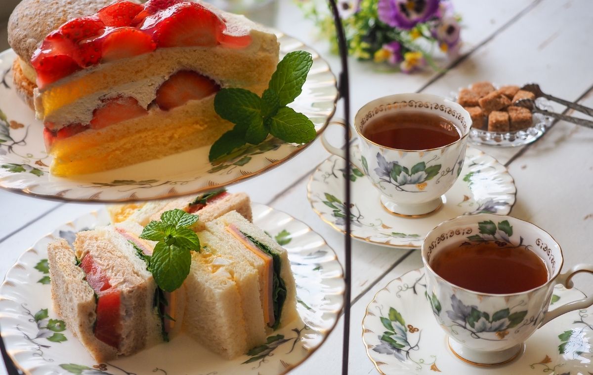 アフタヌーンティーの写真