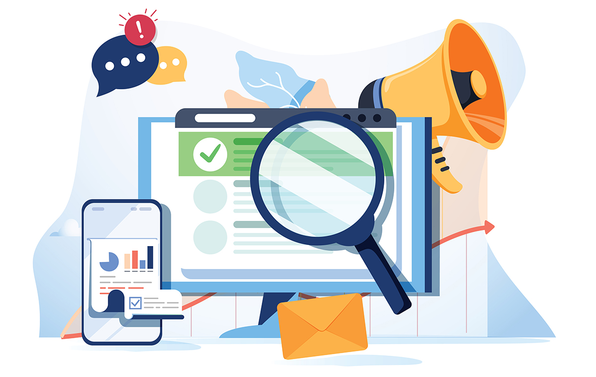 オンラインマーケティング イラスト