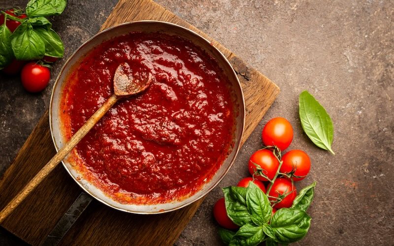 トマトソースの写真