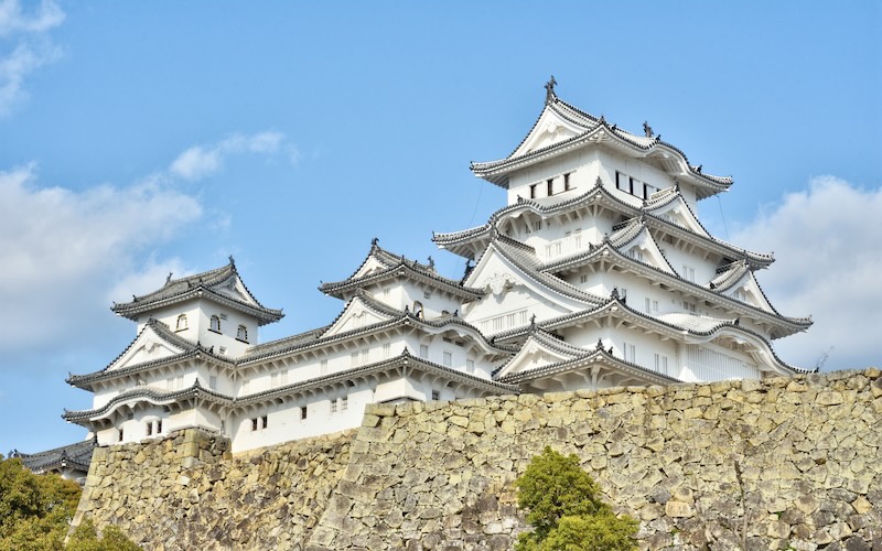 姫路城の天守閣