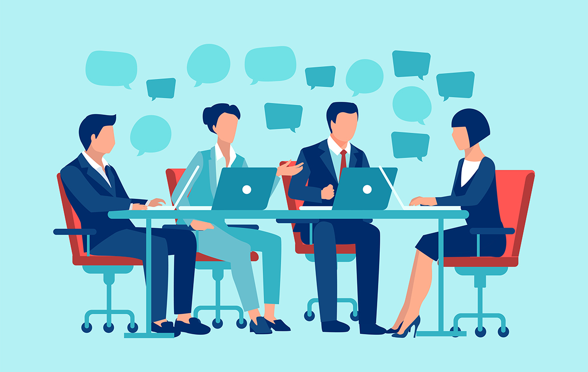 ミーティング風景