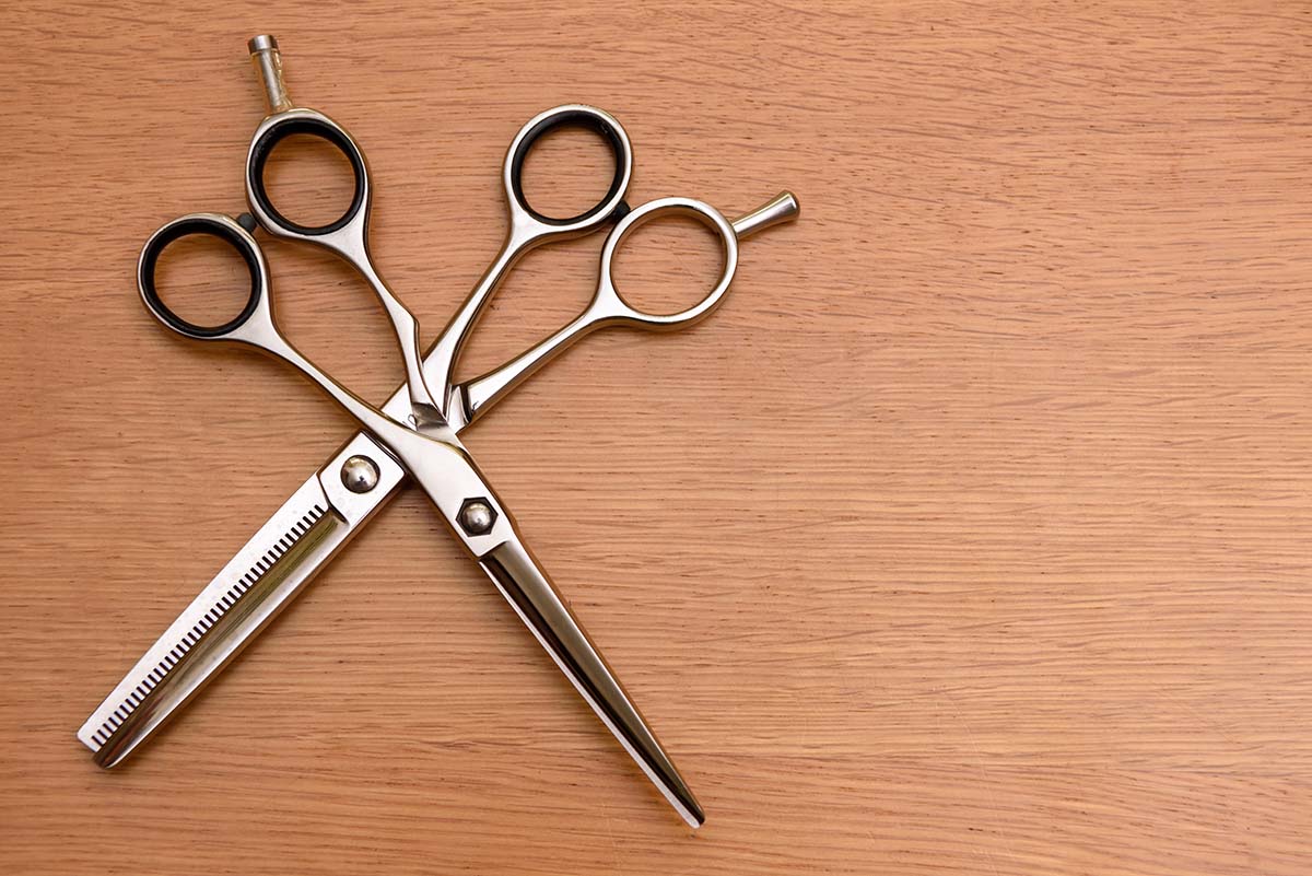 髪を切るためのはさみ