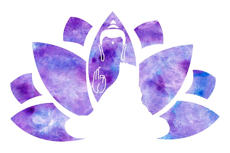 蓮の花と仏様のイメージ