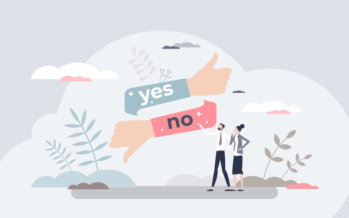 イエスとノー