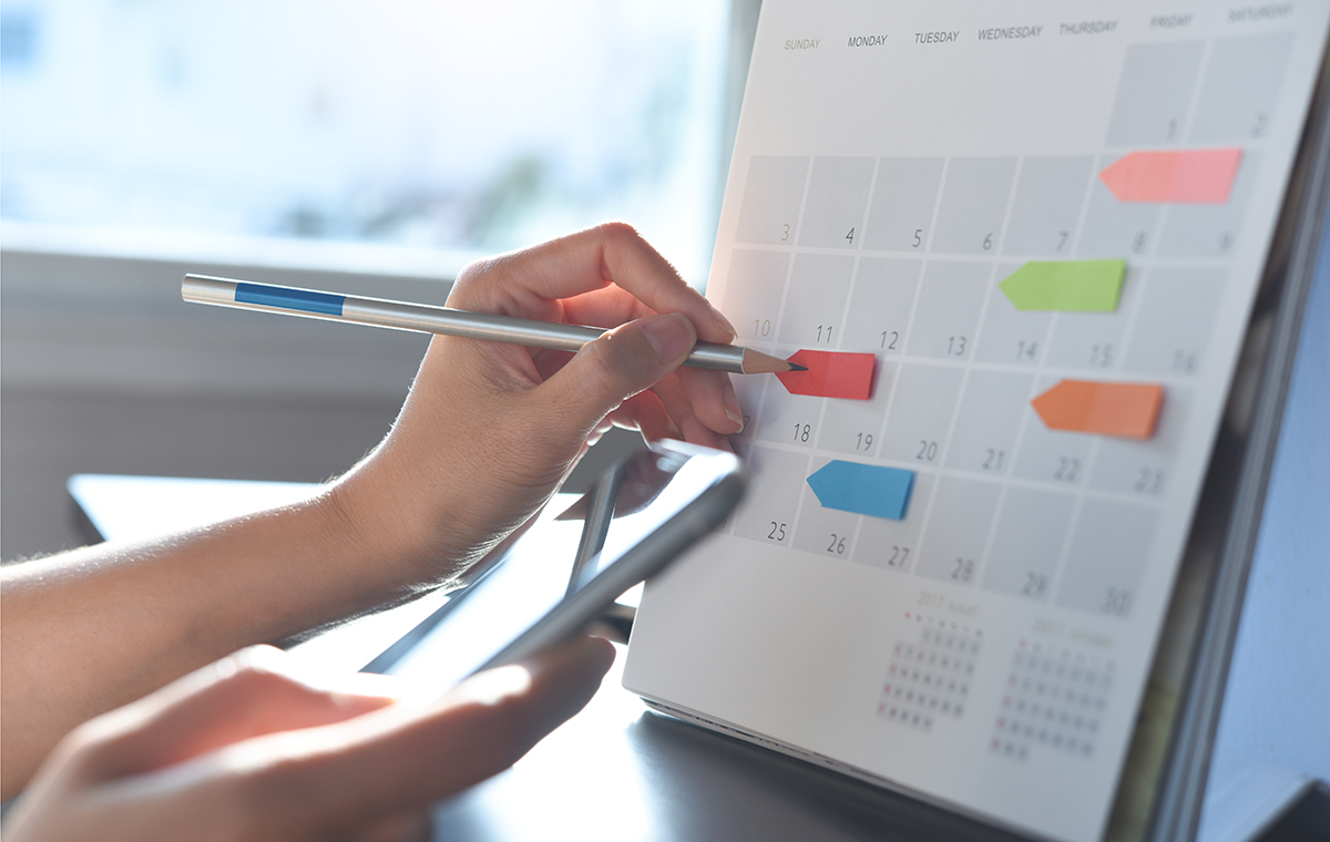 スケジュール調整