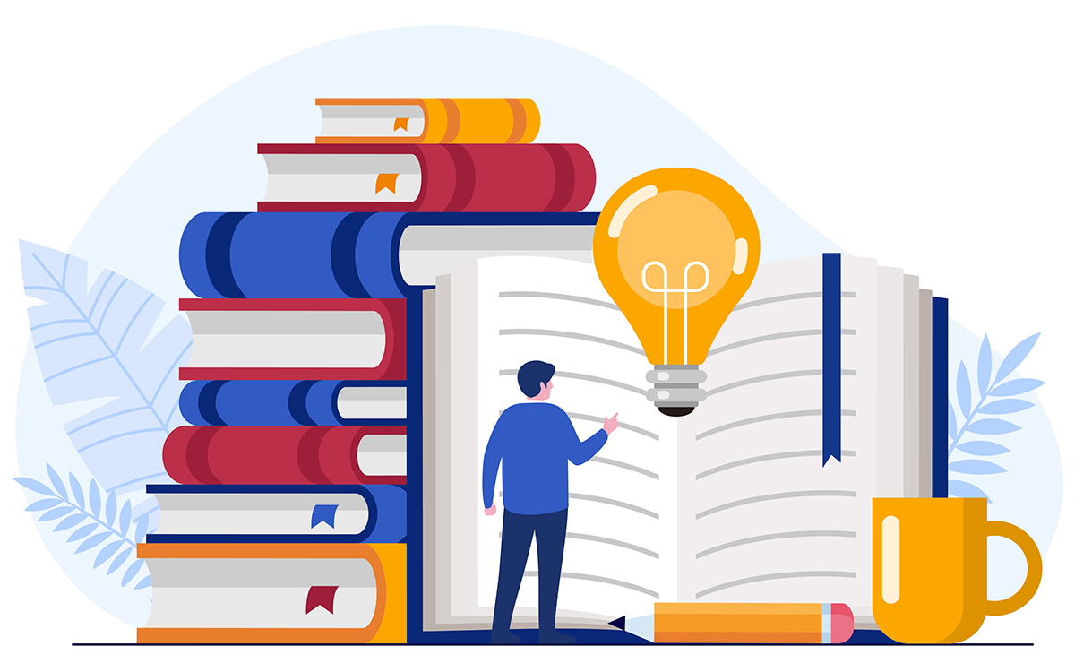 本当男性のイラスト