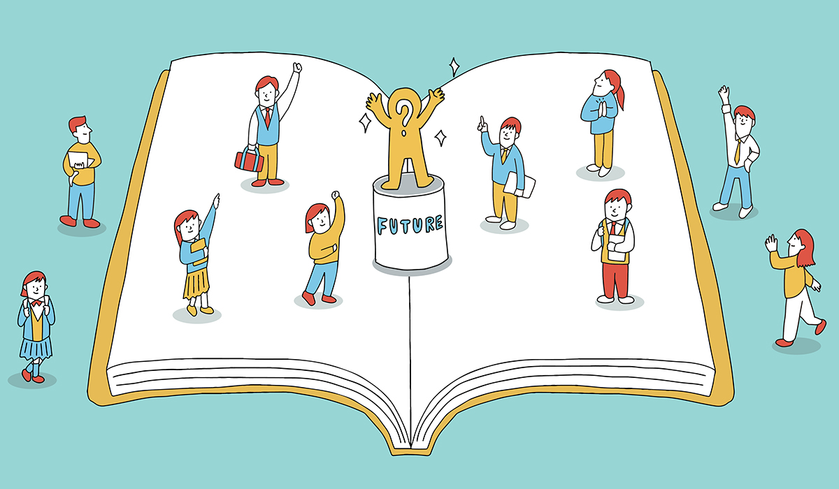 将来の目標 イメージイラスト