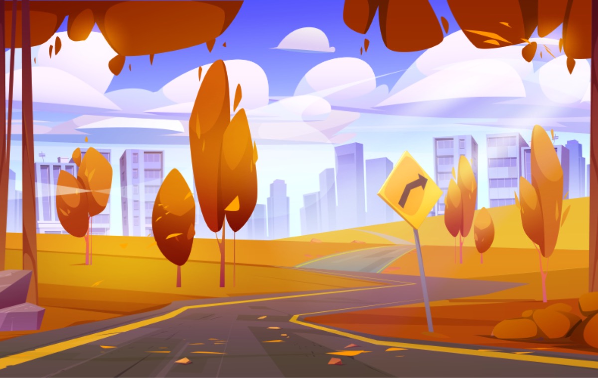 町はずれの場所