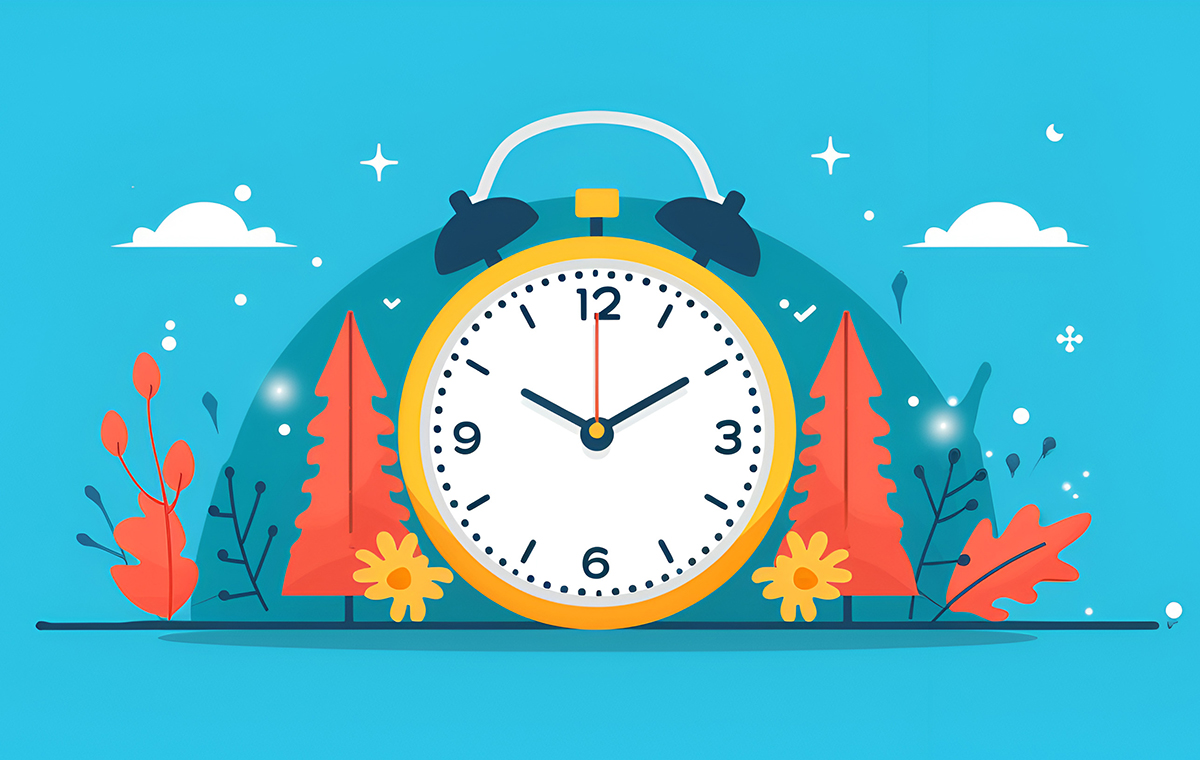 時計のイラスト