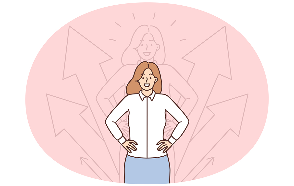 上昇志向の女性