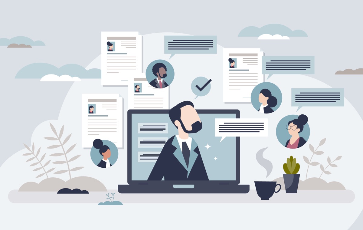 パソコンと男性