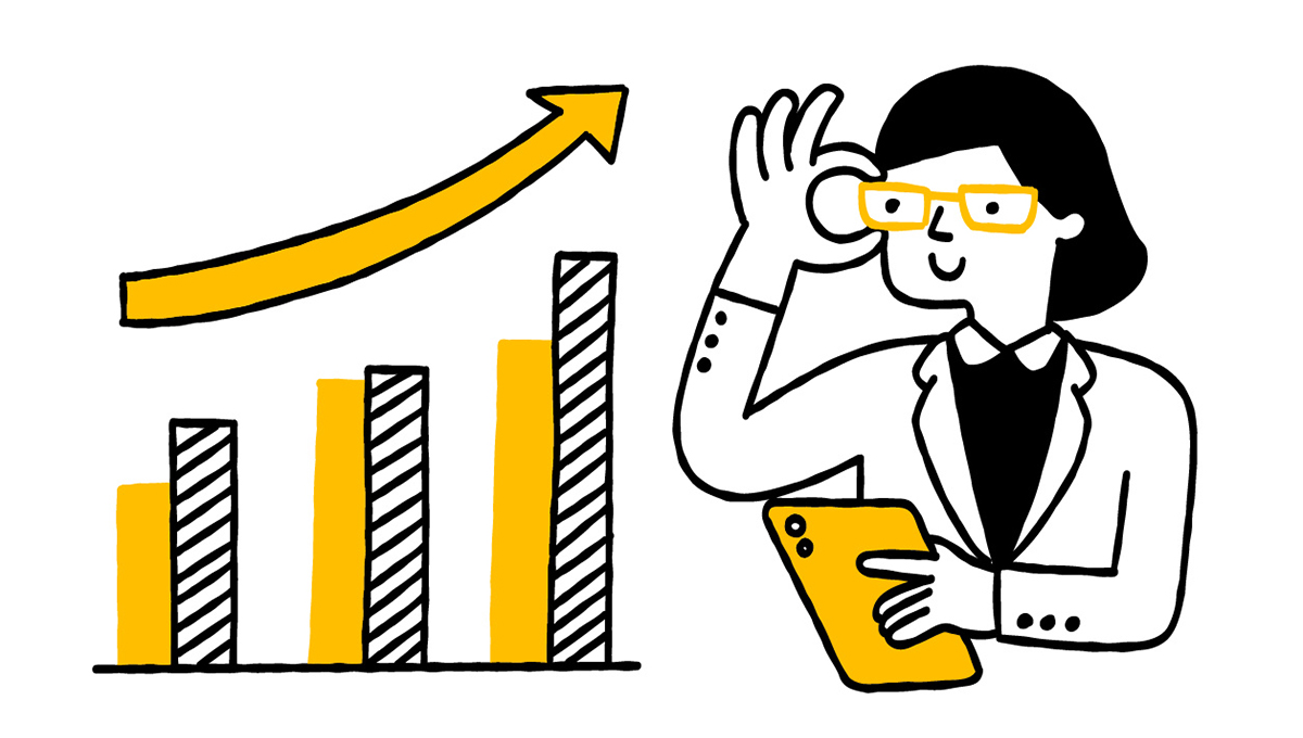 データを見る人