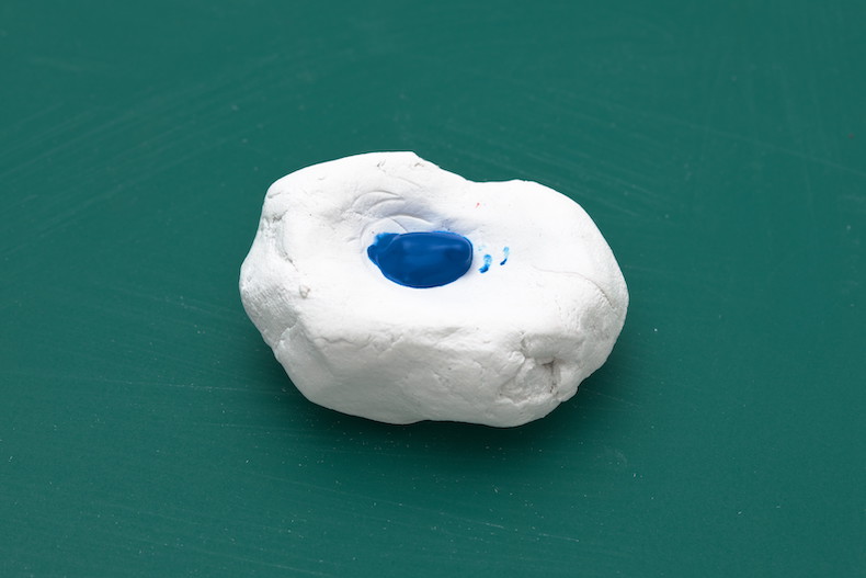 紙粘土 工作 親子 魚釣り 竿 魚            