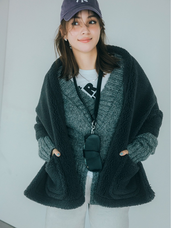 ストールコーデ