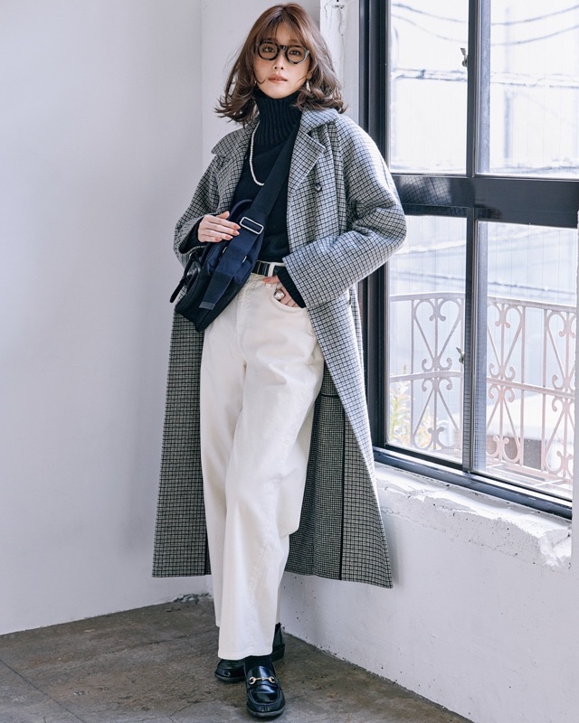 ローファーコーデ