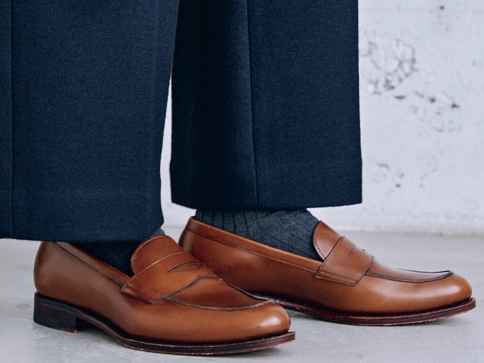 ローファーソックスコーデ