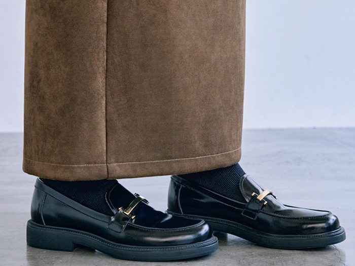 ローファーソックスコーデ