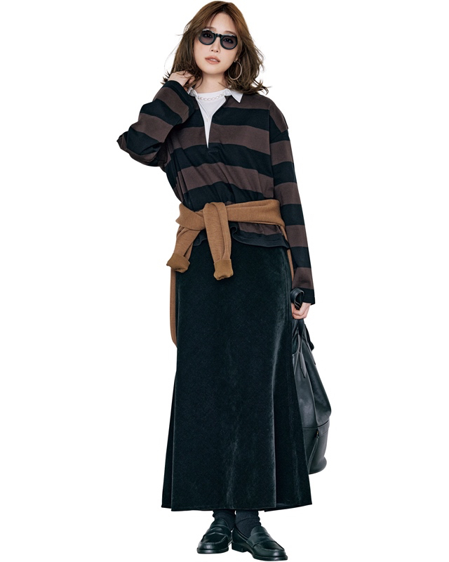 ローファーコーデ