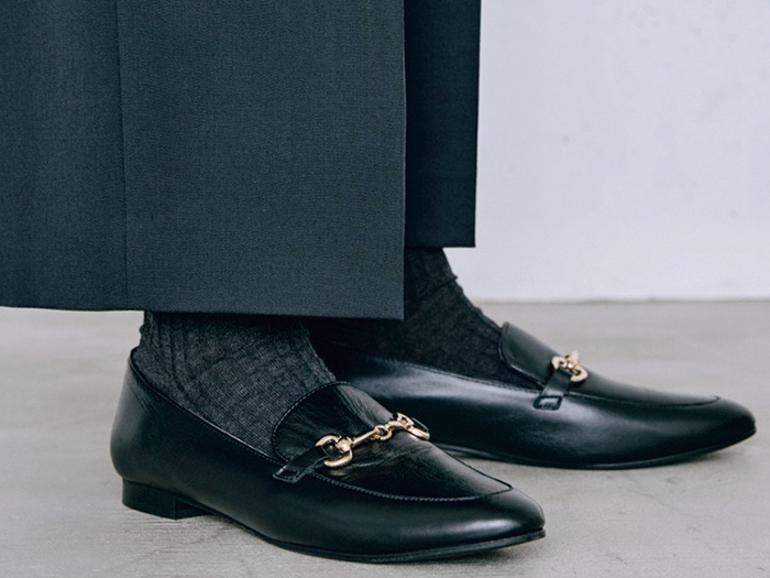 ローファーソックスコーデ