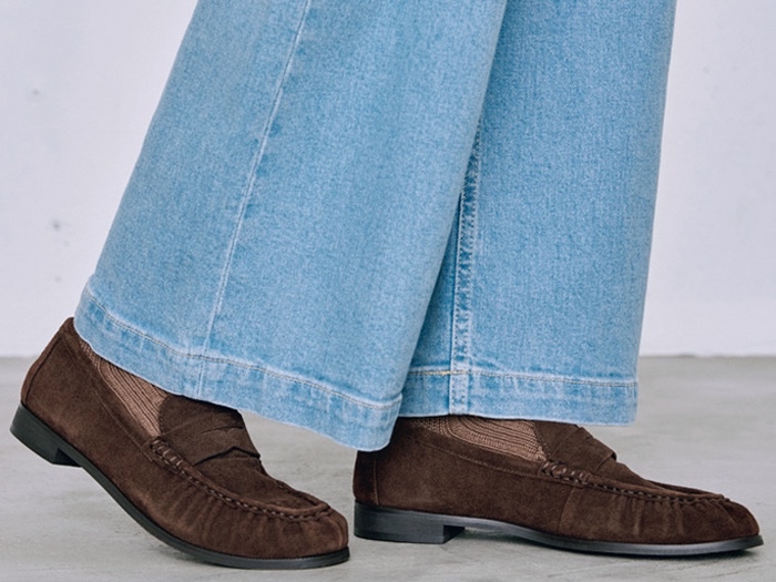 ローファーソックスコーデ