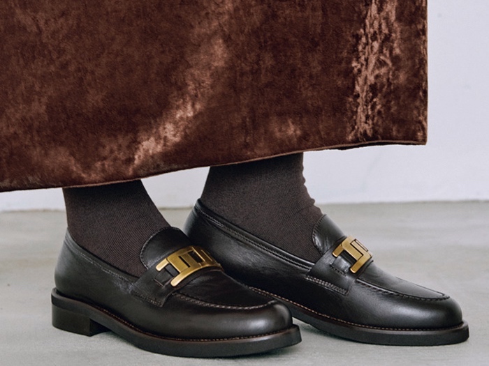 ローファーソックスコーデ