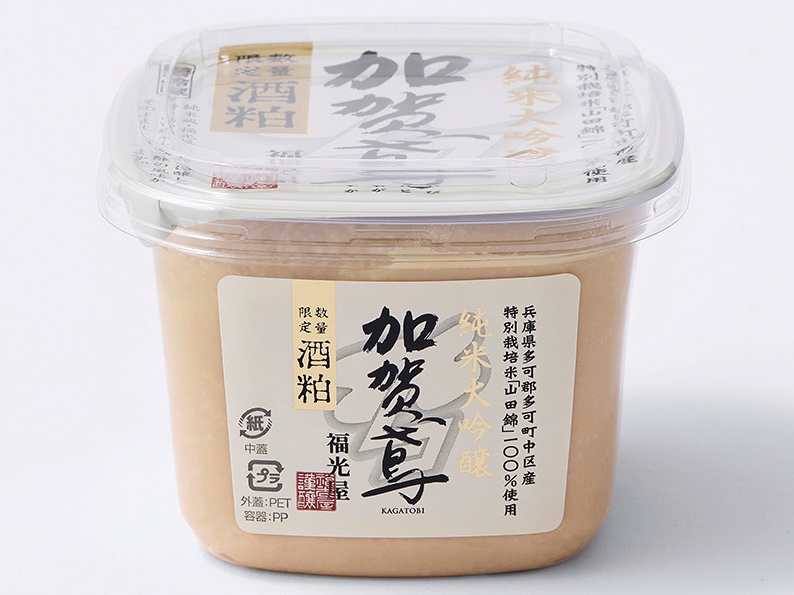 福光屋 加賀鳶 純米大吟醸 酒粕 450g ￥700