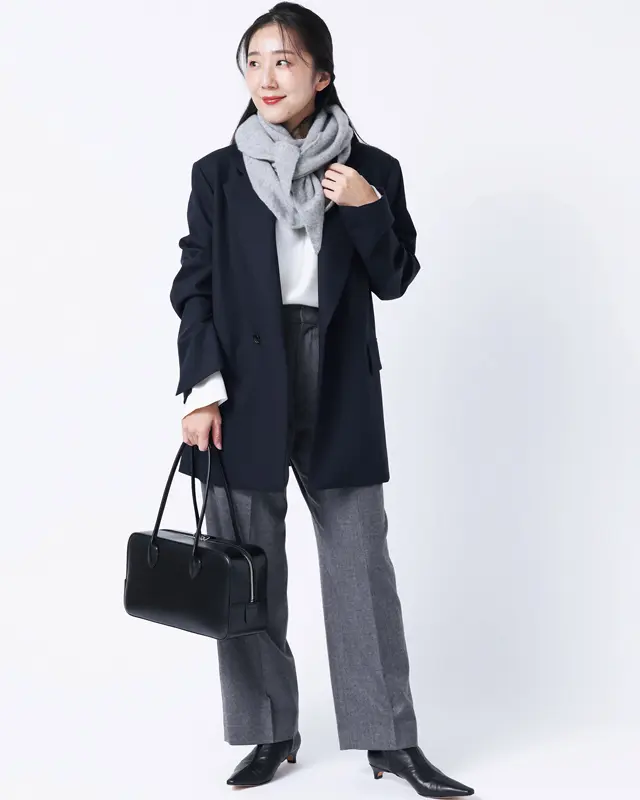 あったかきちんとコーデ