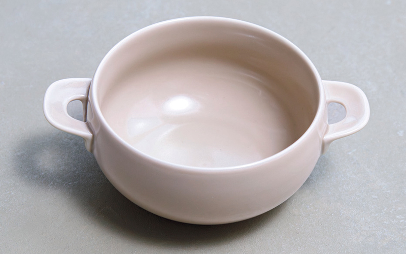 T型スープボウル［サンドベージュマット／直径12×高さ5.5cm］￥3,080（HAKUSAN SHOP〈白山陶器〉）