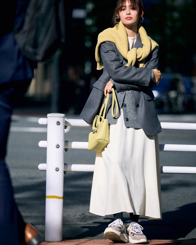 グレースニーカーコーデ