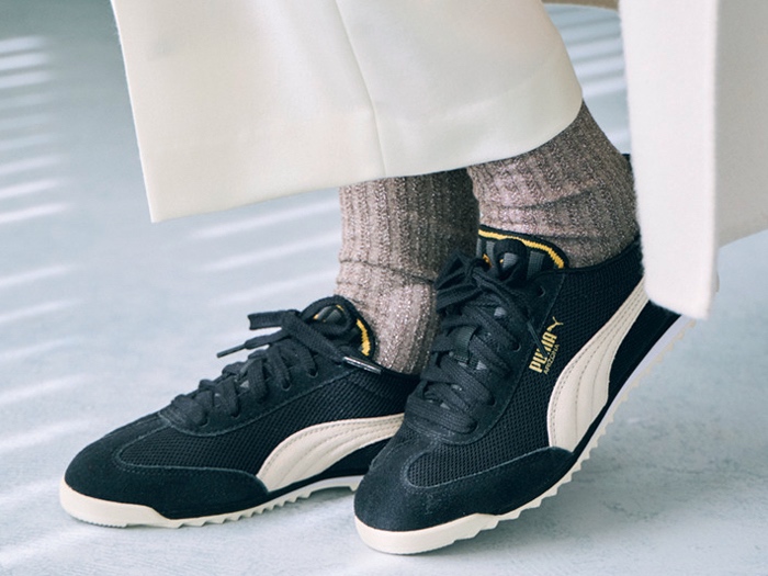 スニーカー×ソックス・タイツコーデ