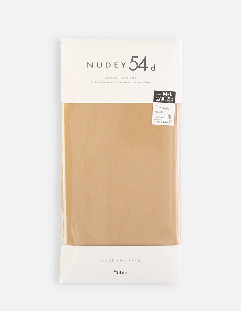 ベージュのタイツ