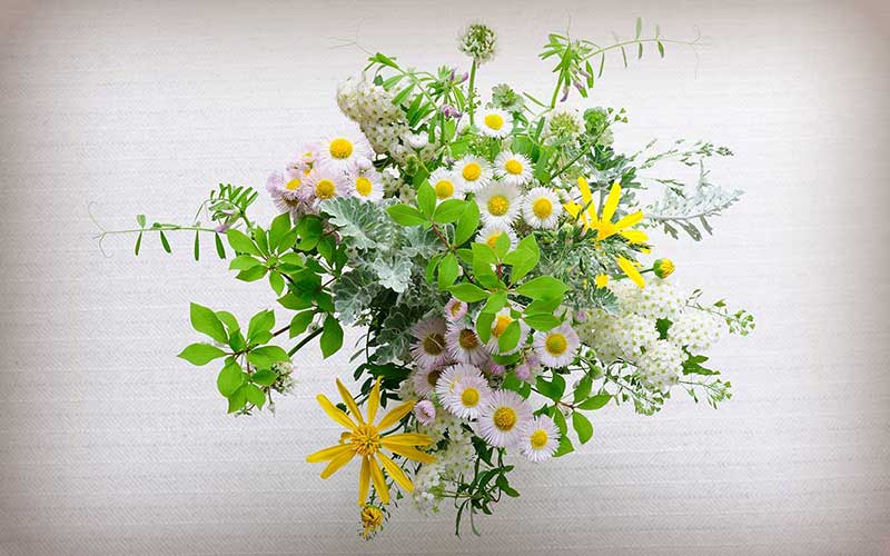 野の花束
