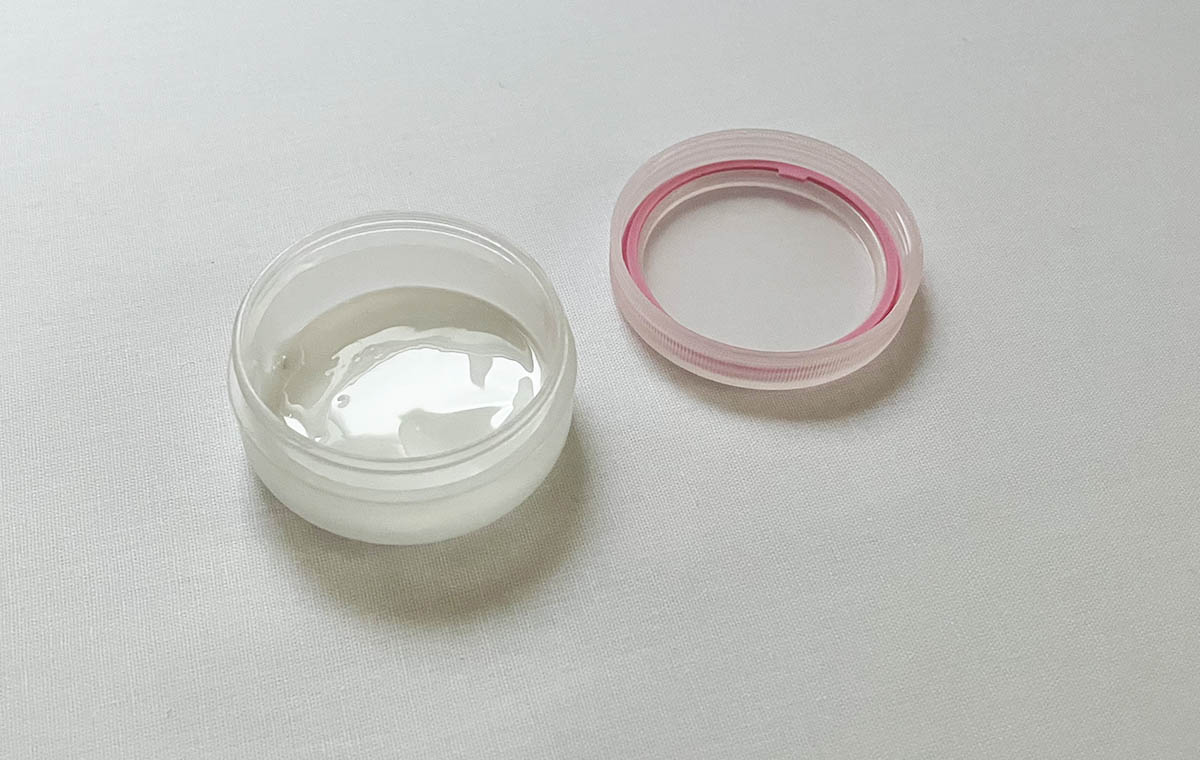 キャンドゥの「液もれしにくい クリームケース」