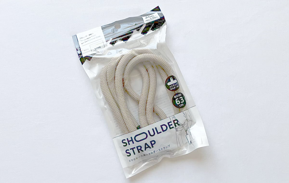 太いショルダーストラップのパッケージ写真