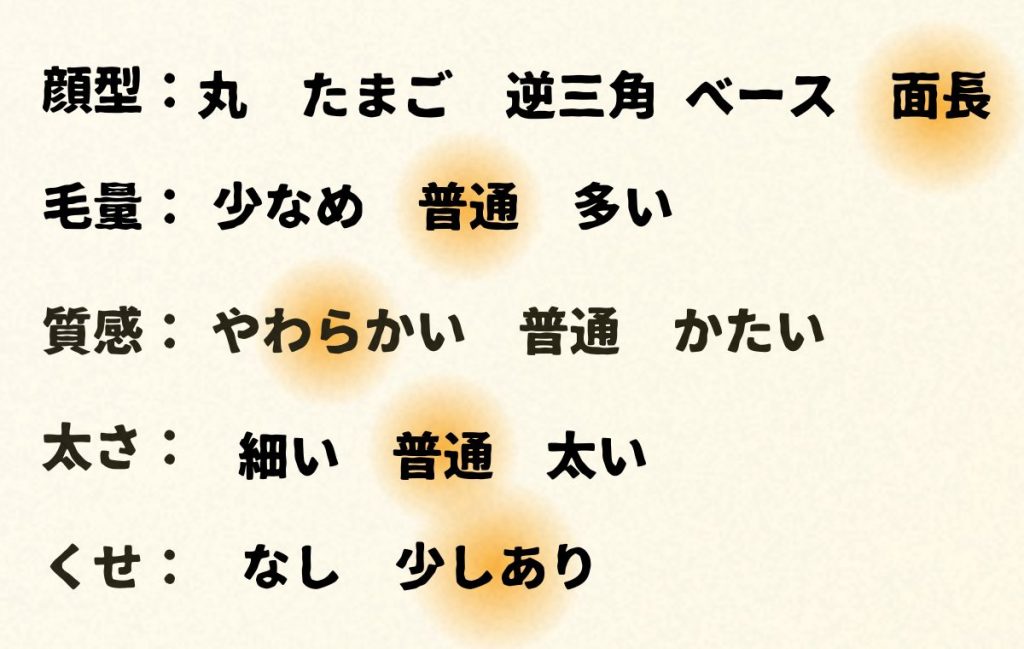 軽やかで小顔効果も期待できるシースルーバングのミディアム