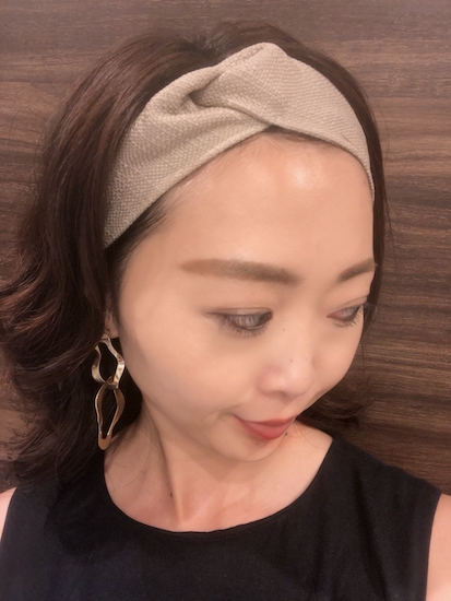 ターバンを使ったアレンジ