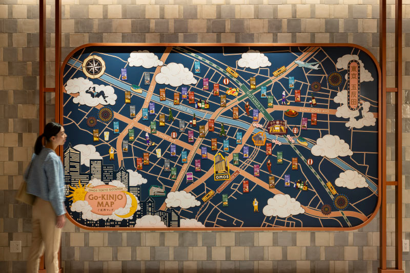 OMO5五反田のご近所マップ