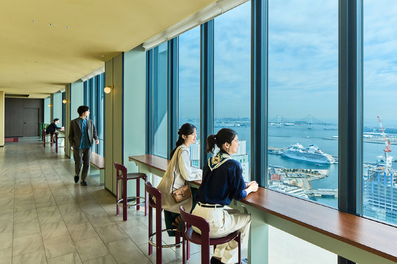 OMO5横浜馬車道　横浜港を一望できるエリア