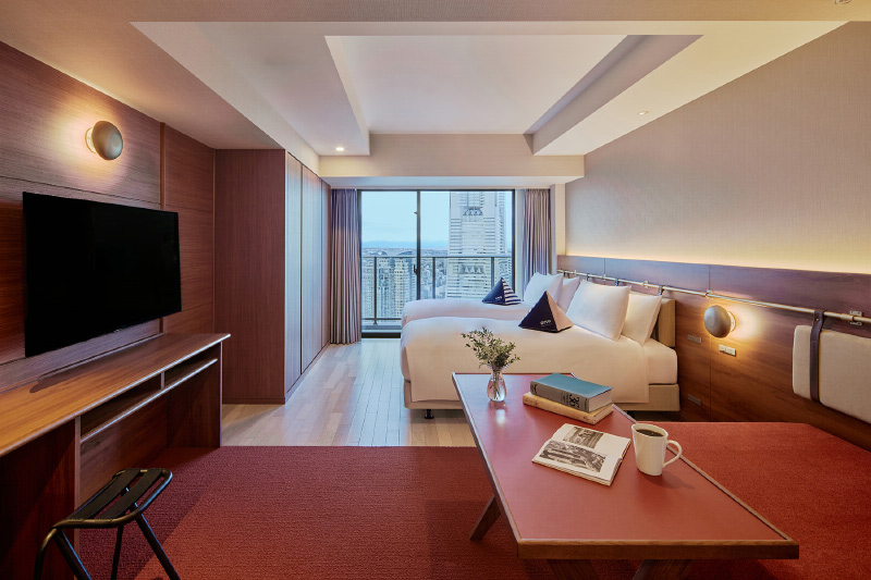 OMO5横浜馬車道　デラックスツインルーム内観