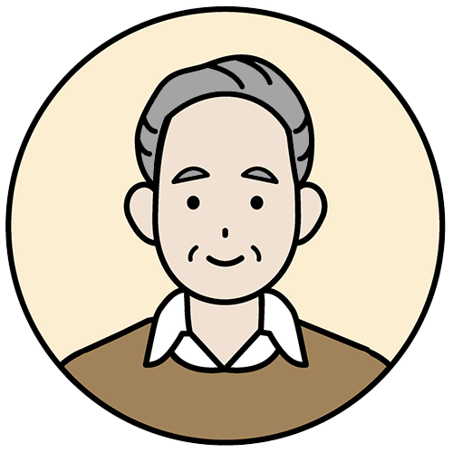 お父様のイラスト