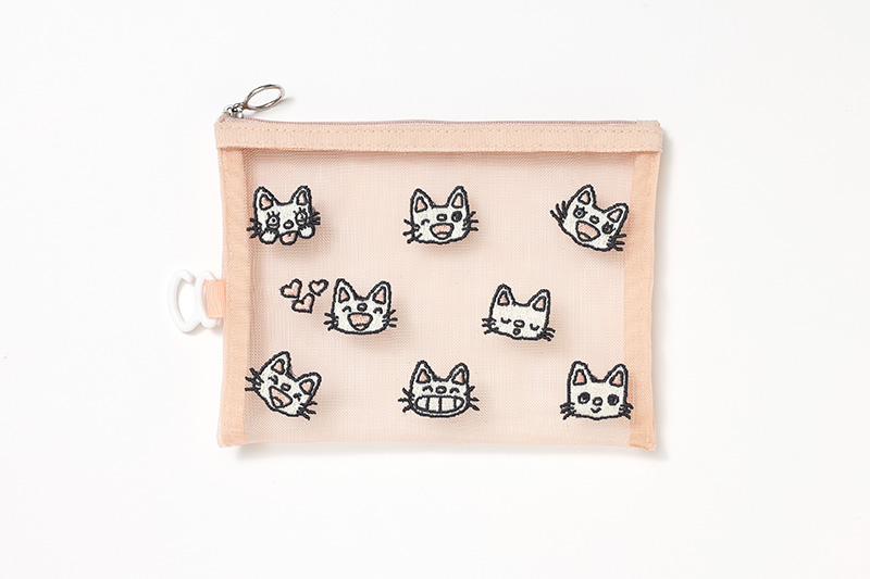 ノンタンのメッシュポーチ