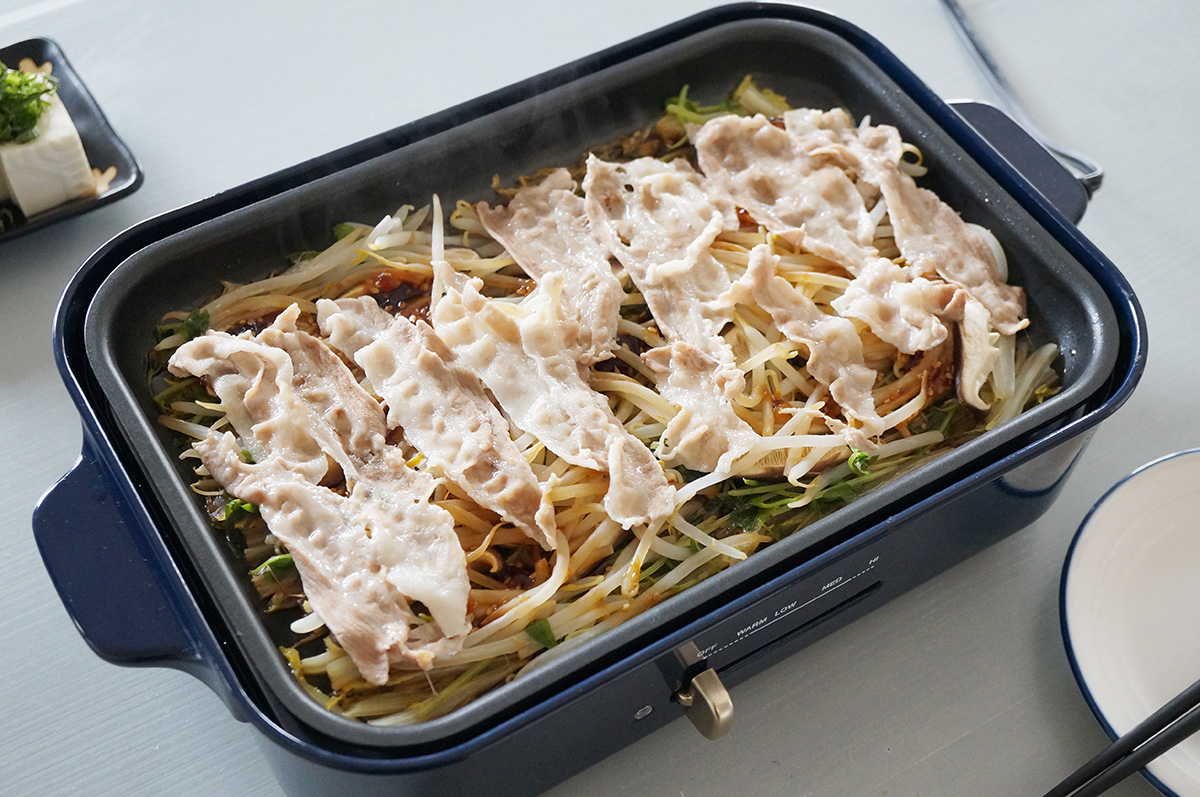 ホットプレートごはん