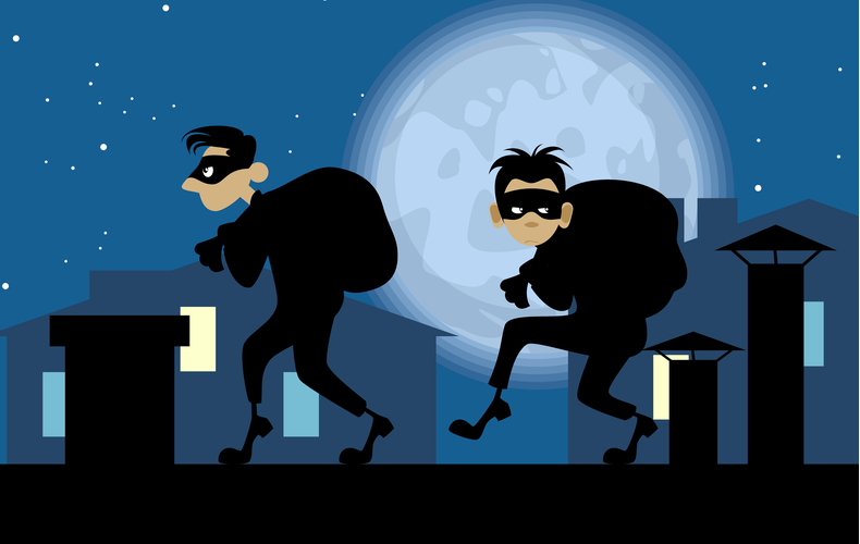 泥棒のイラスト