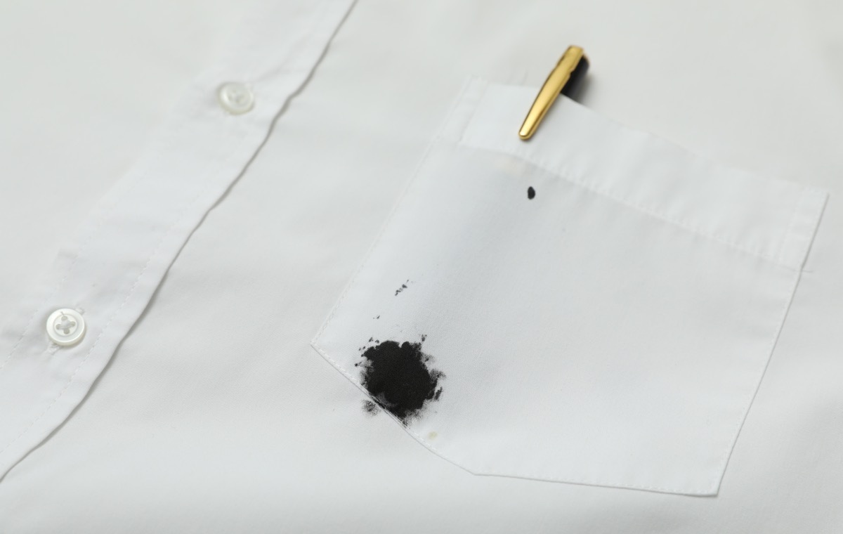 ペン　しみ　インクにじみ