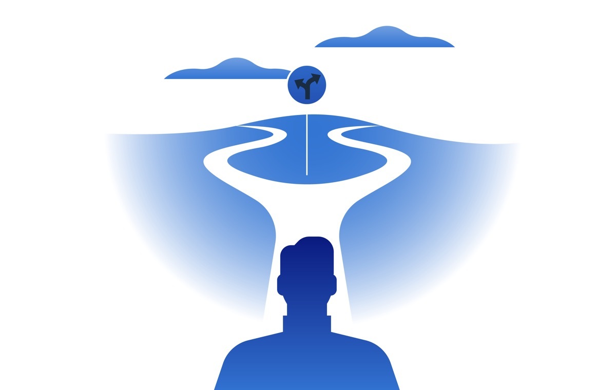 ゴールを見る男性