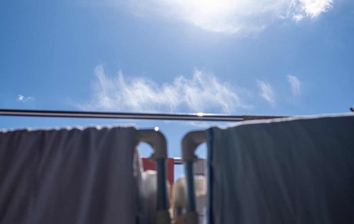 毛布　干す　イメージ