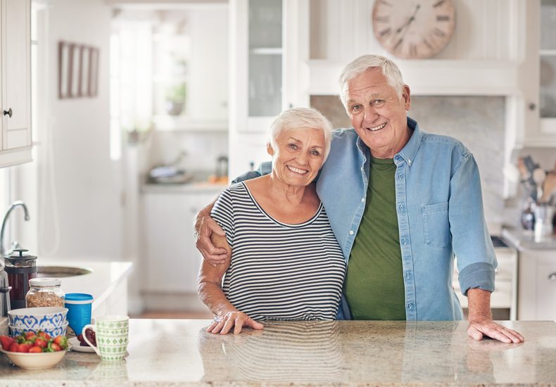 仲のいい老夫婦