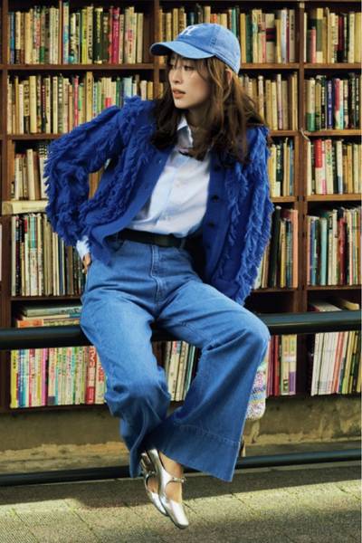 【2/21のコーデ】ブルーグラデでいつものデニムを格上げ！